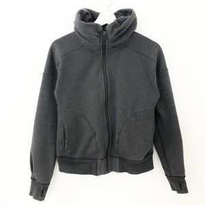 Lululemon Gray Zip Up Sweatshirt Jacket Size 6